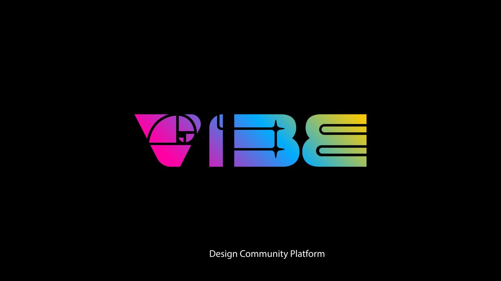 VIBE design community platform logo