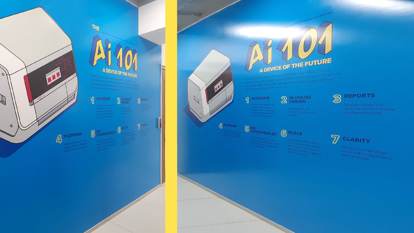 Truelyser environmental graphics